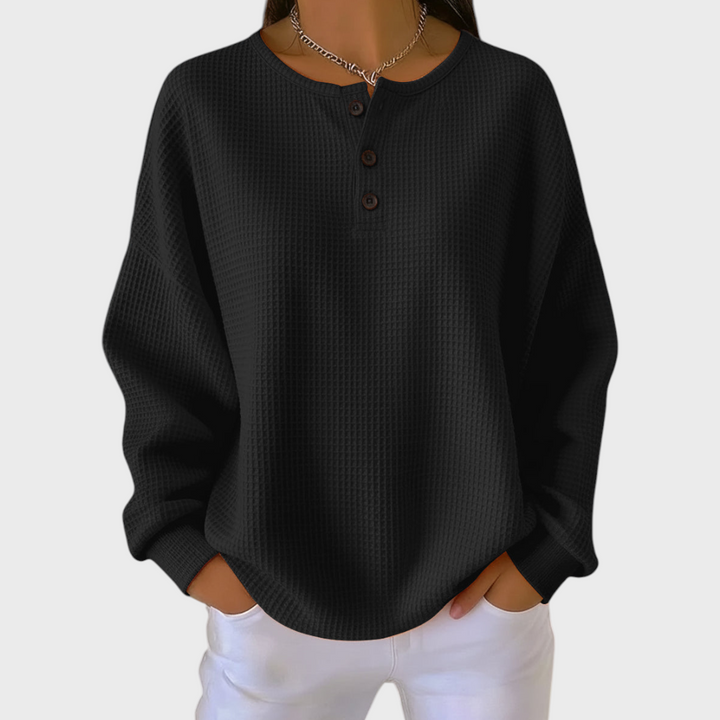 Annabel – Sweater in Warm Orange