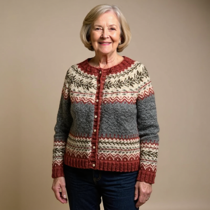 Dinah – Cardigan in Nordic Style